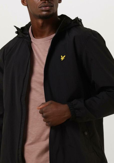 LYLE & SCOTT Jack ZIP THROUGH HOODED JACKET en noir - large
