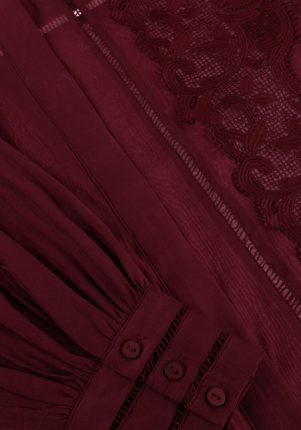 COPENHAGEN MUSE CMMOLLY-SHIRT Blouses Bordeaux - large