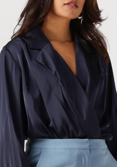 Donkerblauwe ANOTHER LABEL  DANAI TOP L/S - large