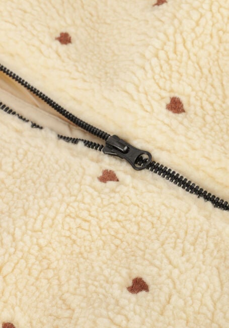 Ecru LIL' ATELIER Teddy jas NMFNALO SHERPA LOOSE JACKET LIL Ecru LIL' ATELIER Teddy jas NMFNALO SHERPA LOOSE JACKET LIL - large