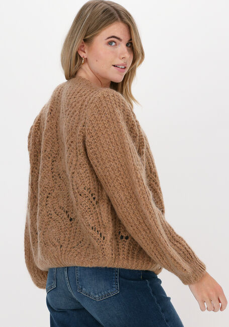 BY-BAR Gilet JULIE CARDIGAN en camel - large