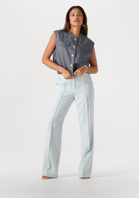 AAIKO Gilet OLIVIA DENIM VIS 368 en bleu - large