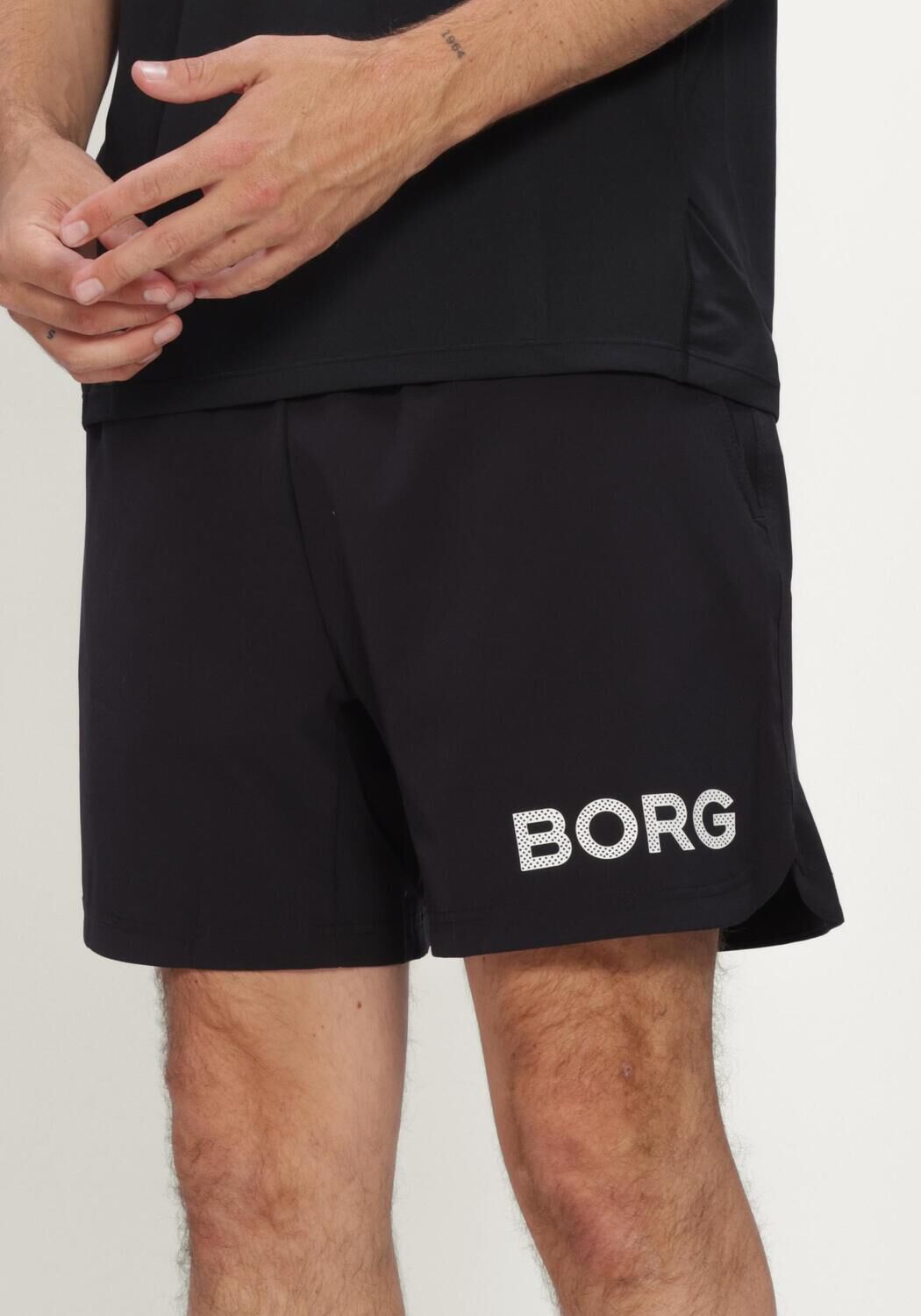 BJORN BORG BORG 6 SHORTS Pantalons en noir - large