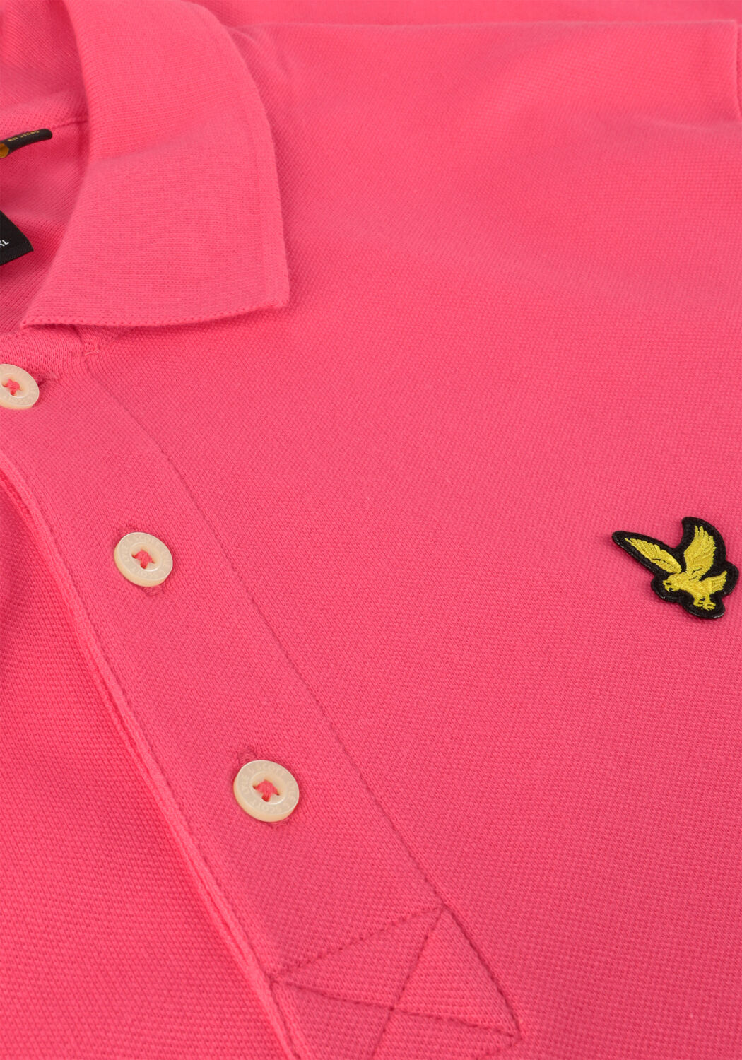 LYLE & SCOTT Polo PLAIN POLO SHIRT en rose - large