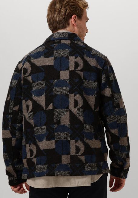 DSTREZZED Manteau MAVERICK OVERSHIRT en bleu - large