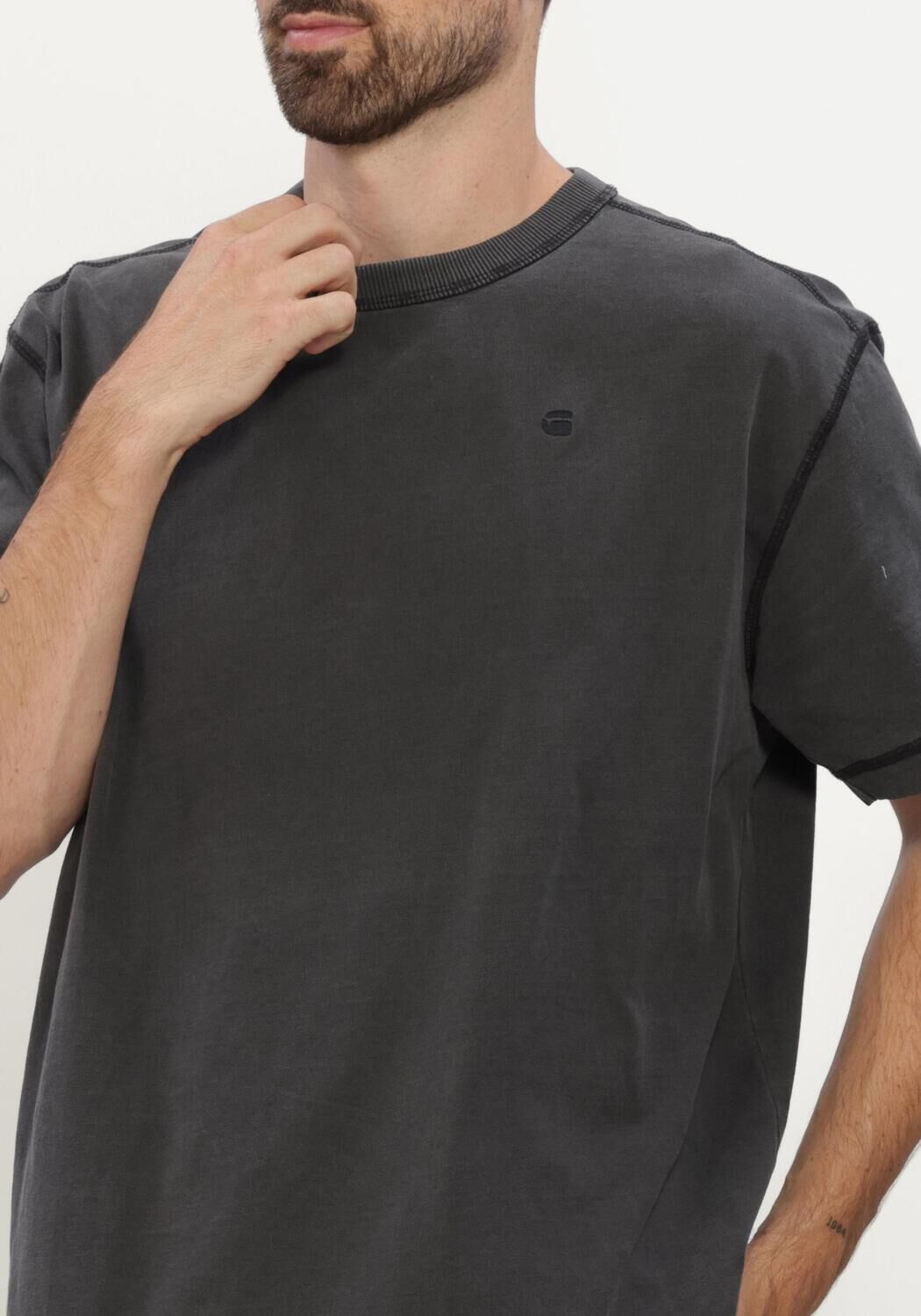 G-STAR RAW T-shirt UNIT WASHED RELAXED R T S\S - large