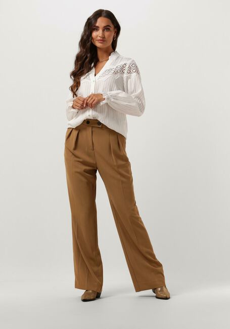 CO'COUTURE Pantalon CADEAU PANT en camel - large