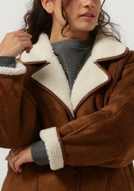 ANOTHER LABEL Jack CLARISSA JACKET en marron - large