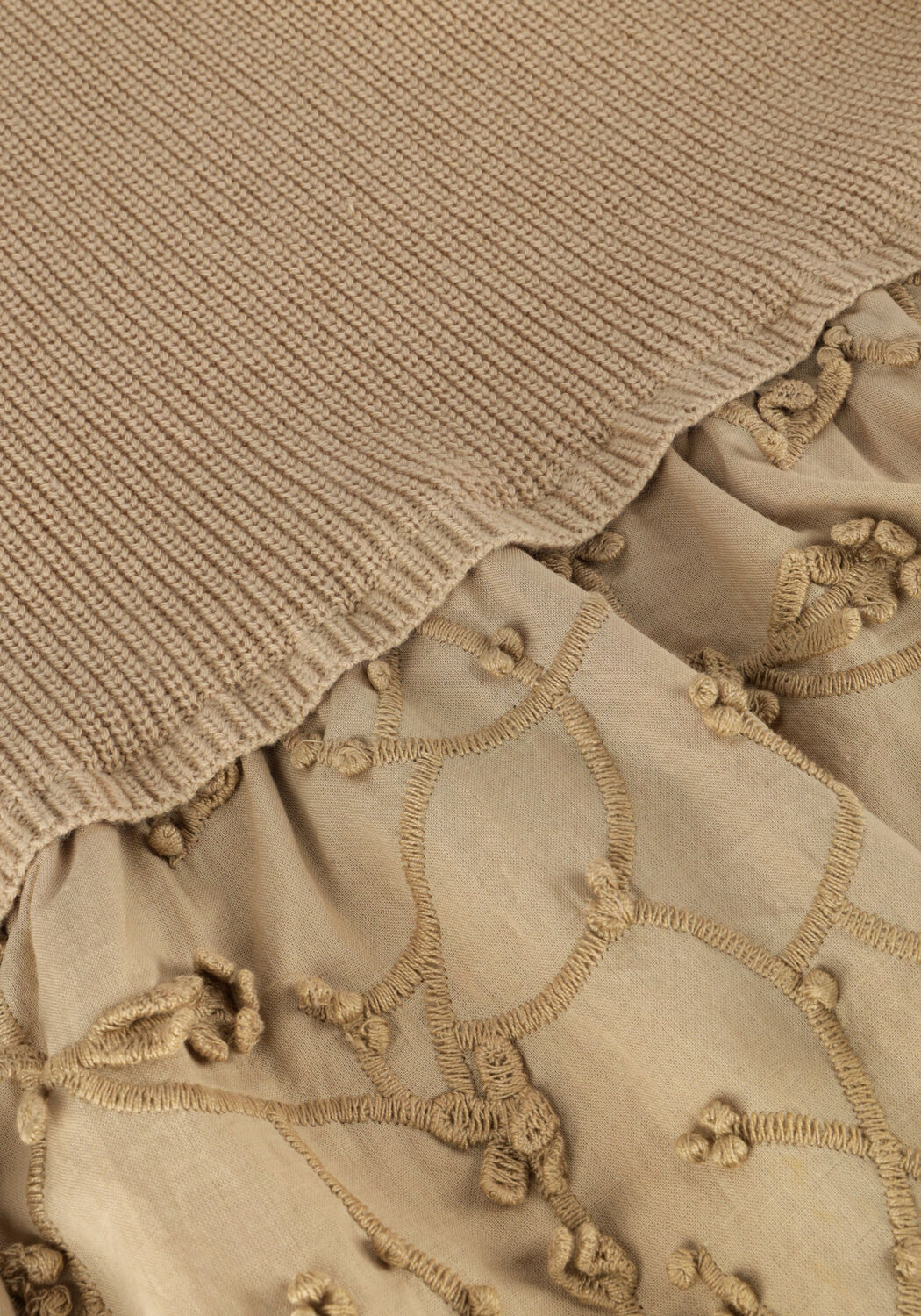 BAJE STUDIO Mini robe CRYSTAL en camel - large