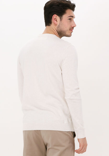 SELECTED HOMME Pull SLHBERG CREW NECK B Blanc - large