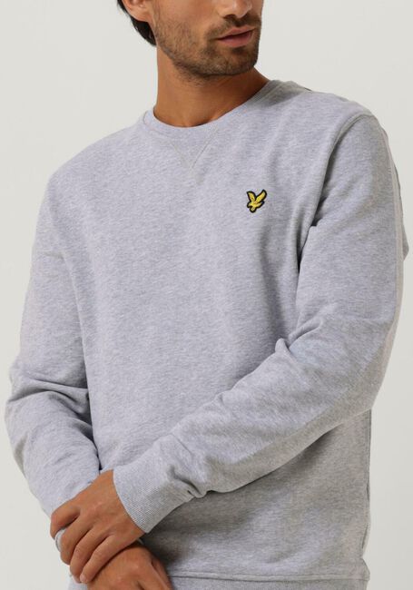 Grijze LYLE & SCOTT Trui CREW NECK SWEATSHIRT - large