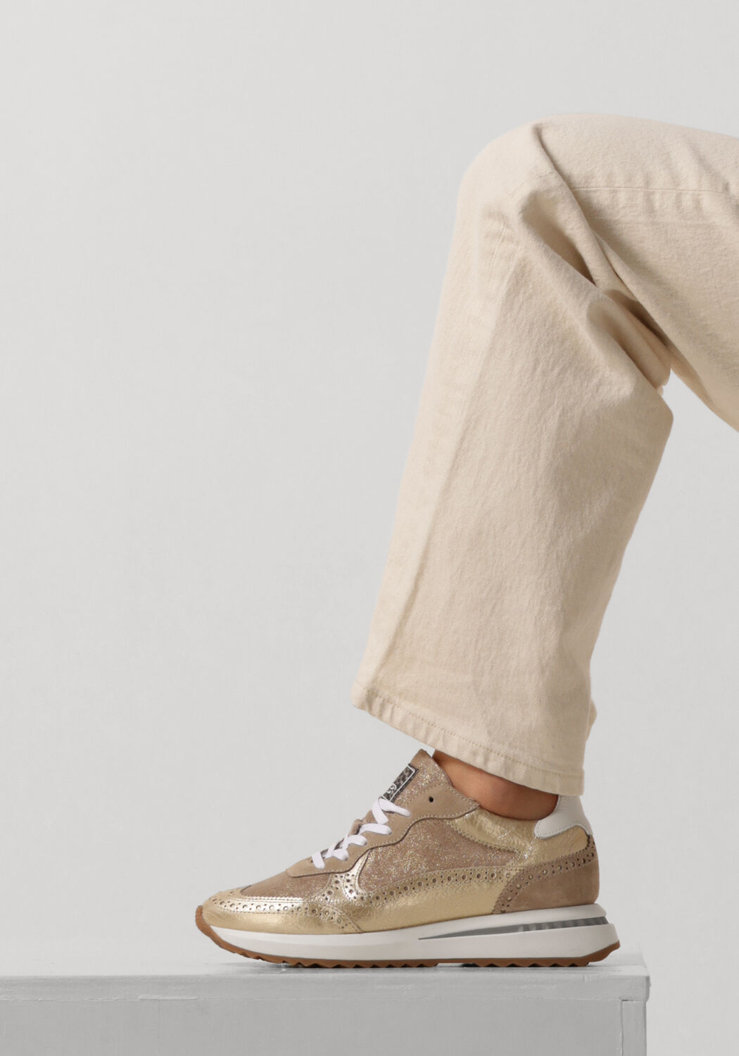 Gouden FLORIS VAN BOMMEL Sneakers SFW-10109 - large