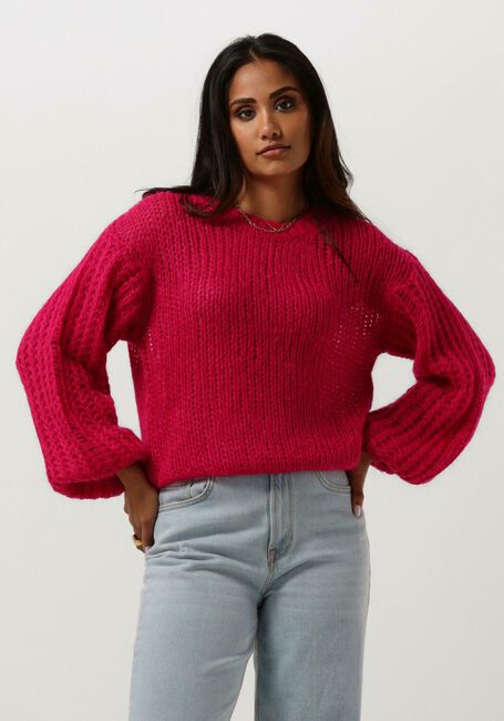 POM AMSTERDAM Pull FIERY PINK en rose - large