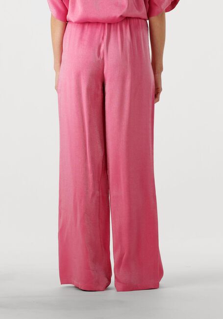 ALIX THE LABEL Pantalon LADIES WOVEN SHINE WIDE LEG PANTS en rose - large