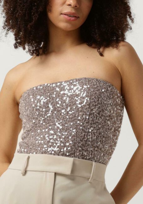 Gouden SECOND FEMALE Top DAZZLING TUBE TOP - large