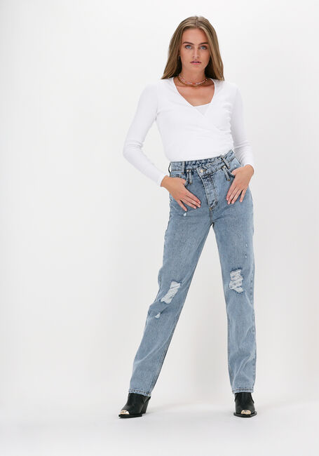 JOSH V Mom jeans MELIKA en bleu - large