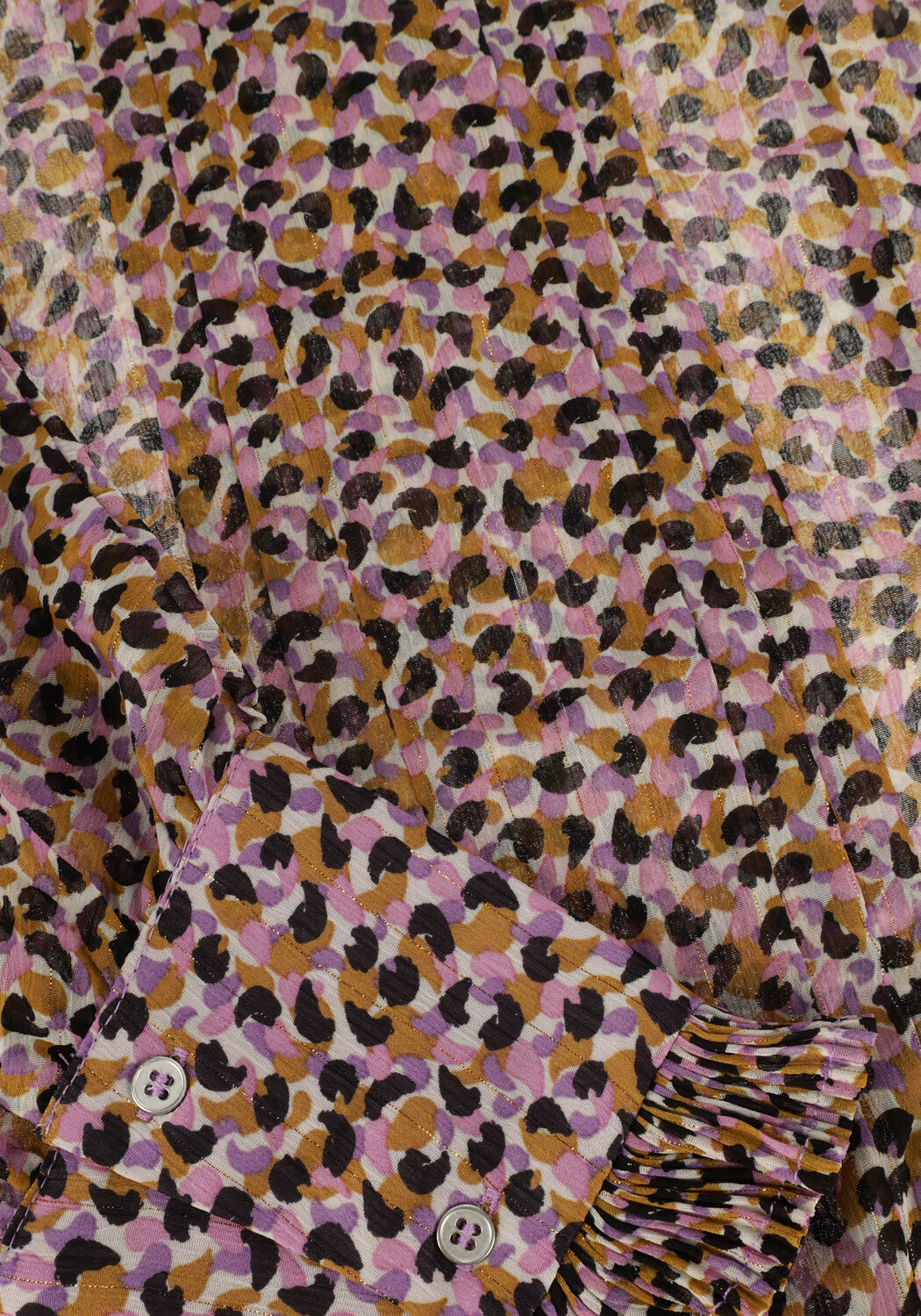 Zwarte CO'COUTURE  NADIA PLEAT BLOUSE - large