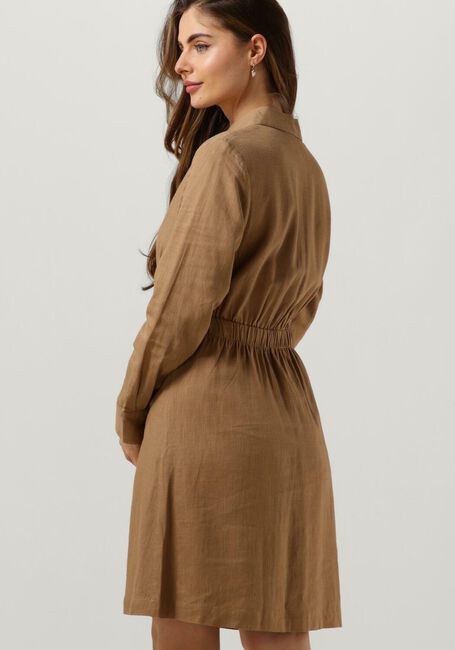 SELECTED FEMME Mini robe SLFELOISA LS SHORT SHIRT DRESS en marron - large