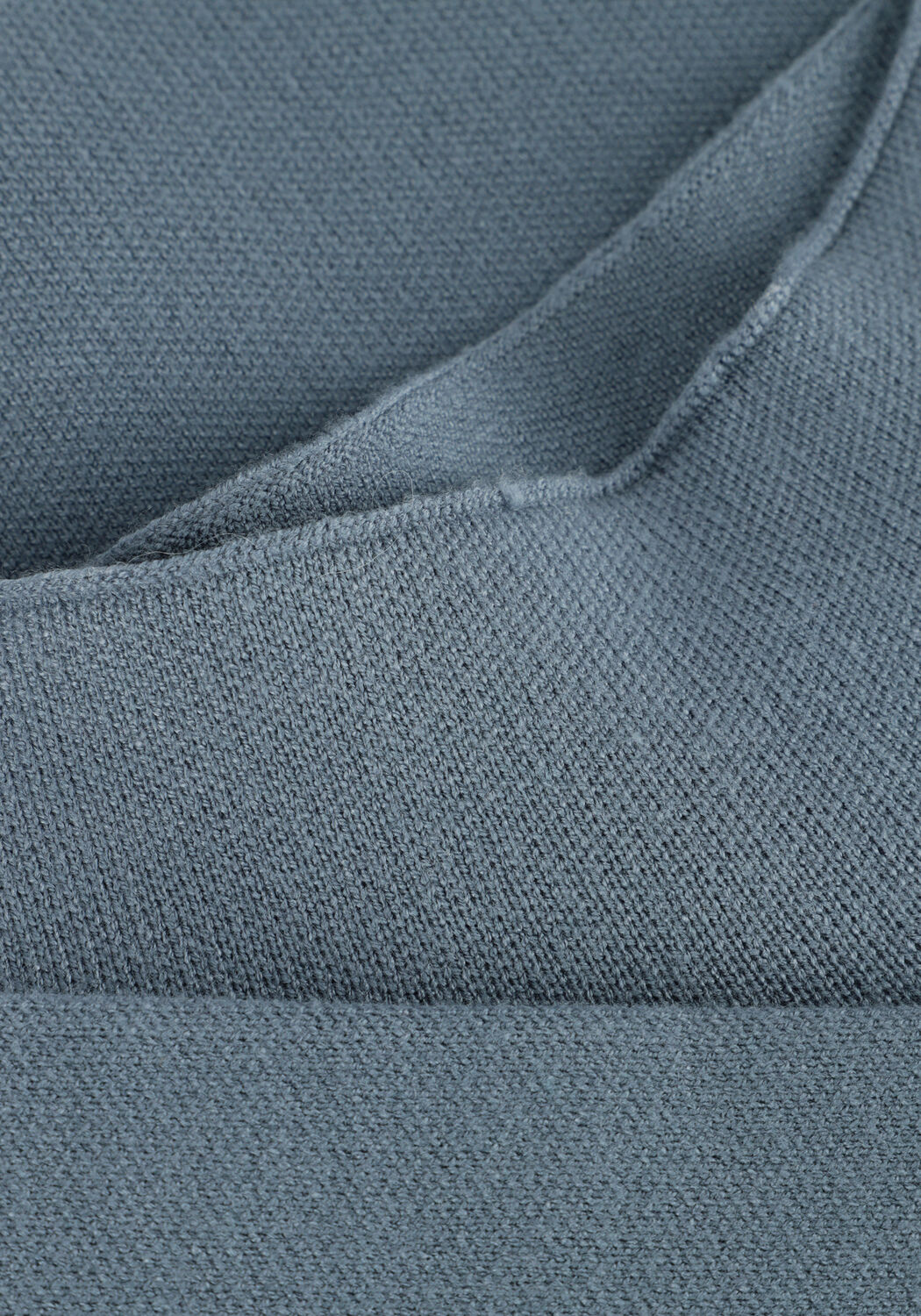 Blauwe MINUS Trui LUPI HIGH NECK PULLOVER - large