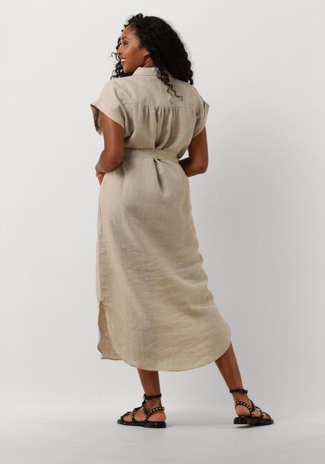 CIRCLE OF TRUST Robe midi CHARISSA DRESS en beige - large
