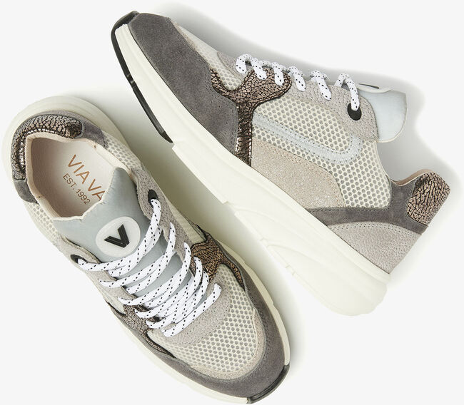 Grijze VIA VAI Sneakers VIC CELIA - large