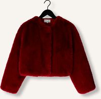 Rode OMODA ATELIER Faux fur jas X IRIS - IMRE Rode OMODA ATELIER Faux fur jas X IRIS - IMRE - medium