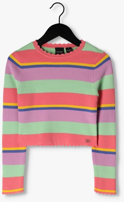 Nik&nik Nik En Nik Sweater Roze NIK NIK Trui JADE PULLOVER Omoda