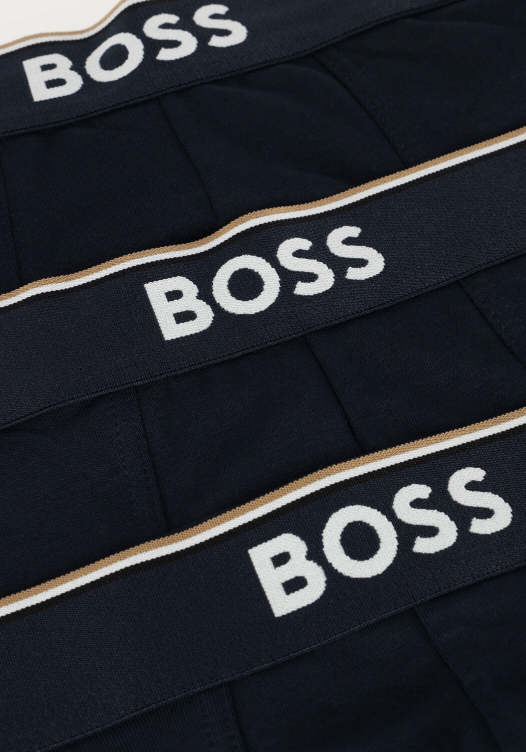BOSS BLACK BOXERBR 3P POWER Boxer en bleu - large