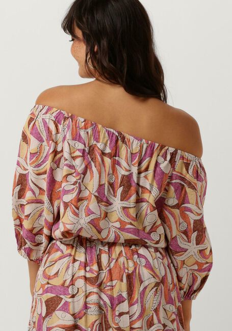 CATWALK JUNKIE Haut OFF SHOULDER PUFF SLEEVE TOP en rouge - large