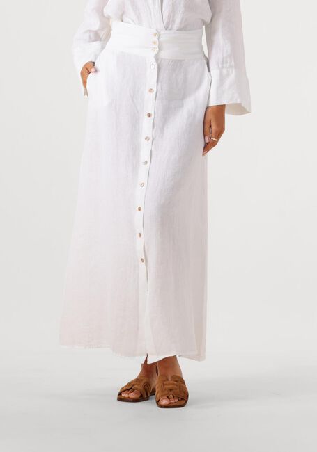 MR MOOD Jupe maxi MRS MABE SKIRT en blanc - large
