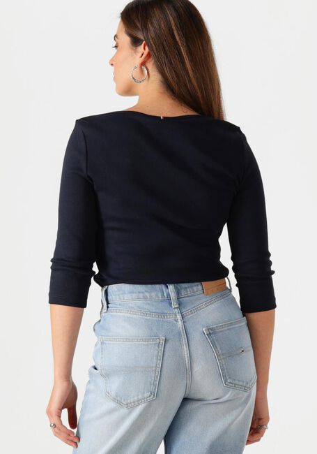 TOMMY HILFIGER NEW CODY SLIM BOAT-NK 3/4SLV Hauts & T-shirts en bleu - large