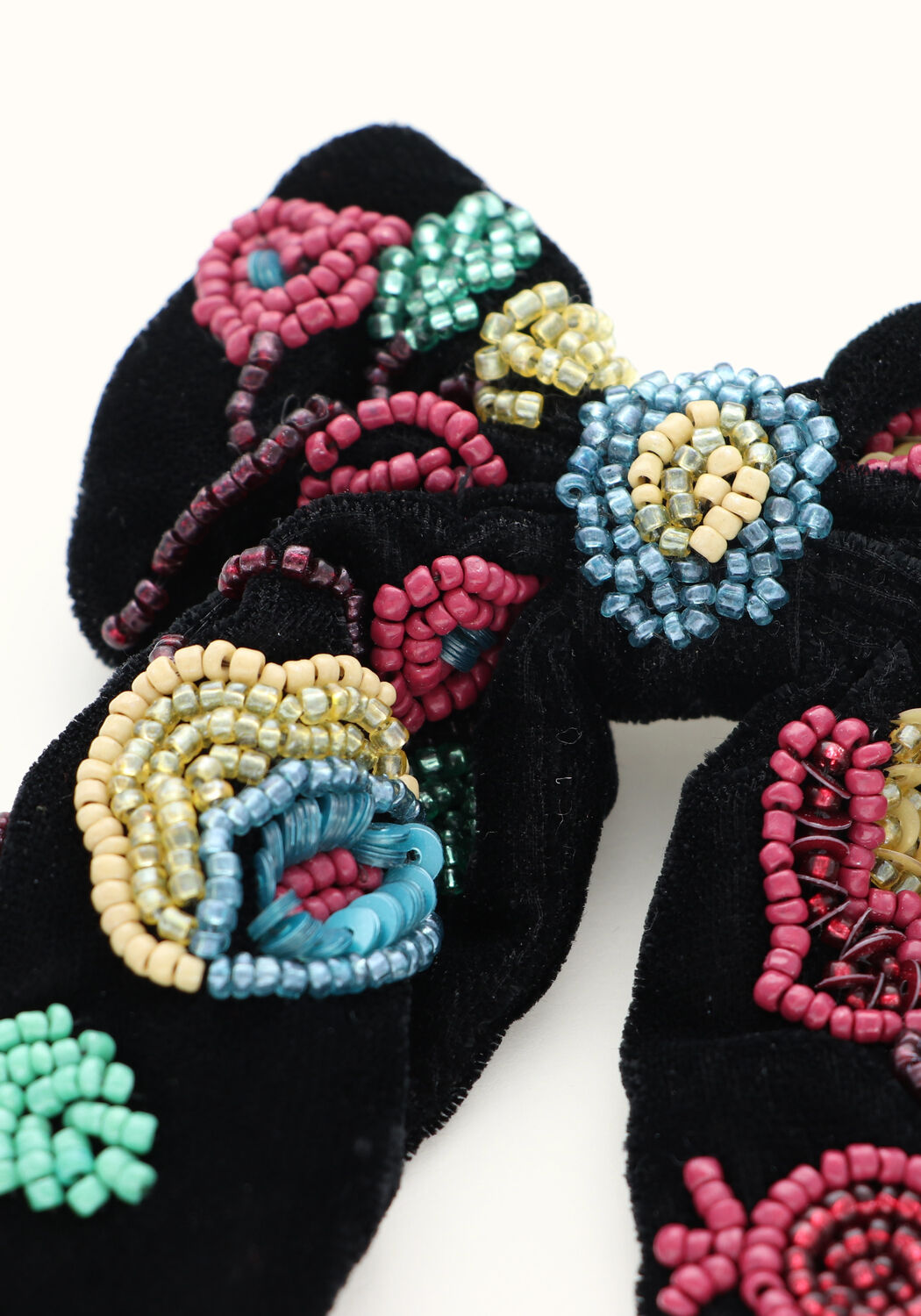 Zwarte BECKSONDERGAARD Haaraccessoires FAIRYGARD BOW CLIP - large