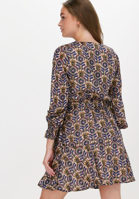 SCOTCH & SODA Mini robe PRINTED LONG-SLEEVED MINI-DRES en violet - large