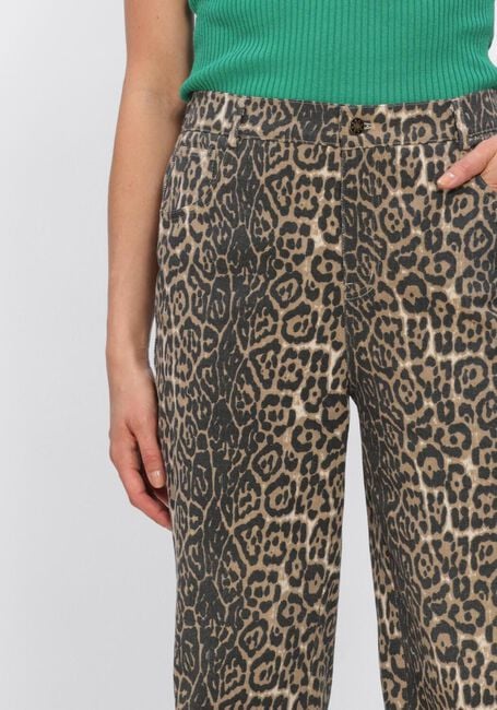 YDENCE Pantalon large PANTS VALESCA TALL en marron - large