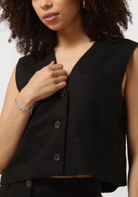 MODSTRÖM Gilet PARKMD VEST en noir - large