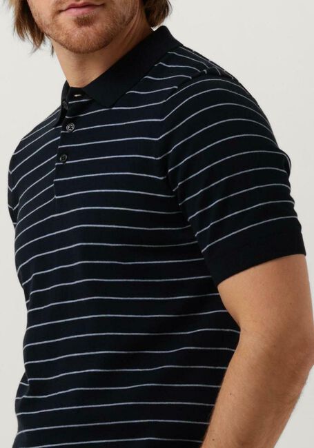 SAINT STEVE Polo HESSEL Bleu foncé - large