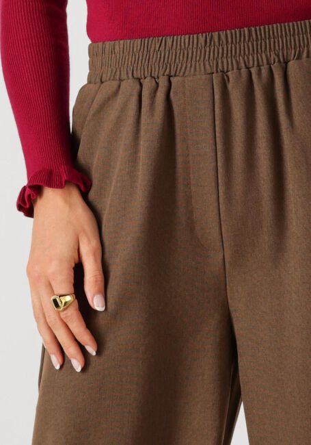 YDENCE Pantalon large PANTS YADE TALL en marron - large