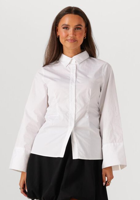 Witte NEO NOIR  CAROLI POPLIN SHIRT - large