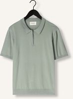 Groene PURE PATH Polo REGULAR FIT POLO SS HALF ZIP KNITWEAR Groene PURE PATH Polo REGULAR FIT POLO SS HALF ZIP KNITWEAR - medium