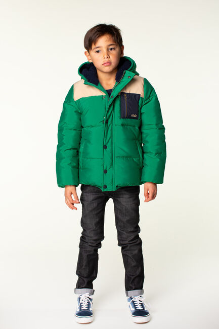MOODSTREET Veste matelassé WINTERJACKET PUFFER JOEY en vert - large