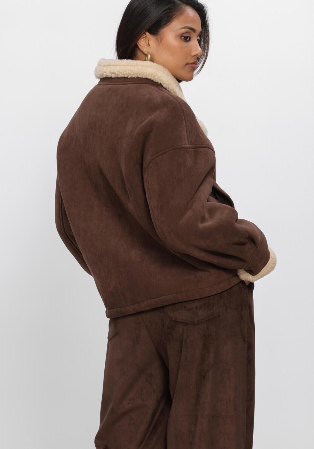 NUKUS Jack ELENA JACKET en marron - large