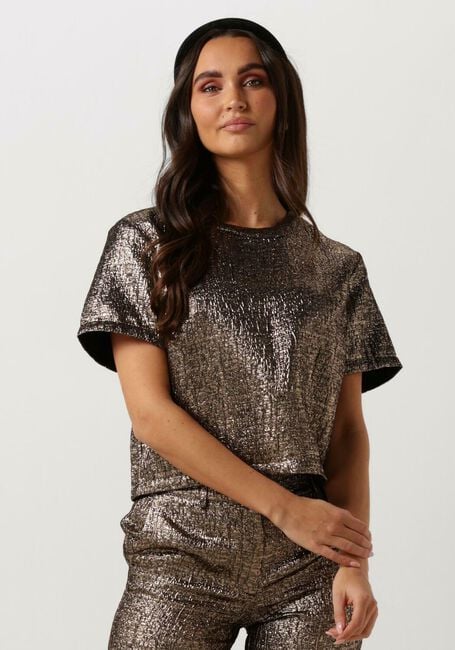 SELECTED FEMME Haut SLFVIOLET SS TOP EX en or - large
