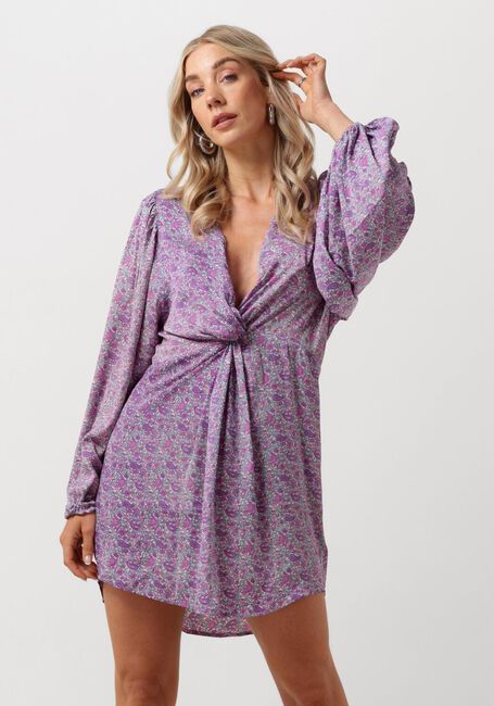 SISSEL EDELBO Mini robe WENDY SHORT DRESS Lilas - large