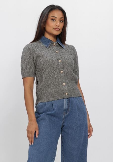 AMAYA AMSTERDAM Pull ALOU KNITWEAR en gris - large