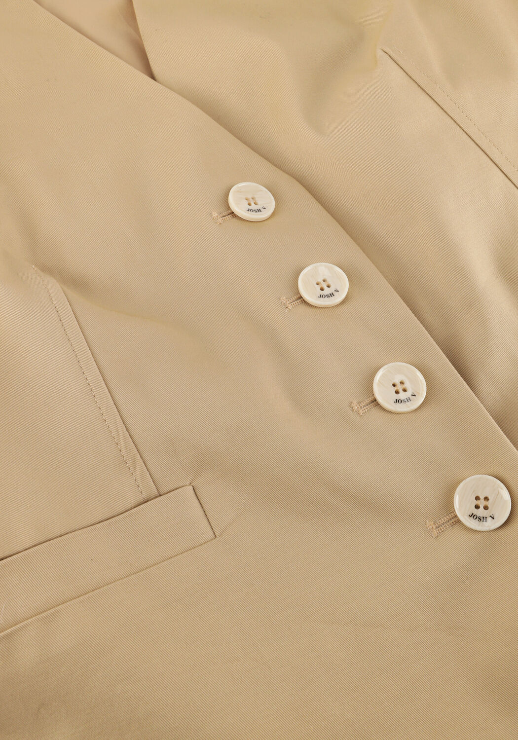 JOSH V Gilet MONET en beige - large