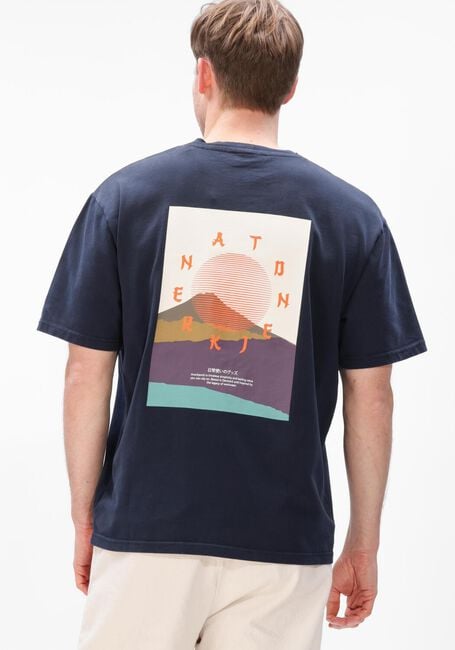 ANERKJENDT T-shirt KVILLADS SUN TEE Bleu fonc&eacute; - large