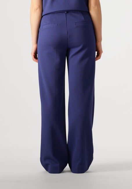 Donkerblauwe POM AMSTERDAM Pantalon WIDE LEG PANTS SAPPHIRE - large