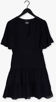 Zwarte SCOTCH & SODA Mini jurk MIDI-LENGTH PANELED DRESS WITH GATHERING DETAILS