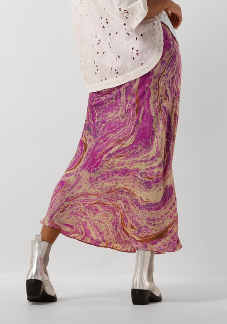SISSEL EDELBO Jupe midi MADELLIN SKIRT en violet - large
