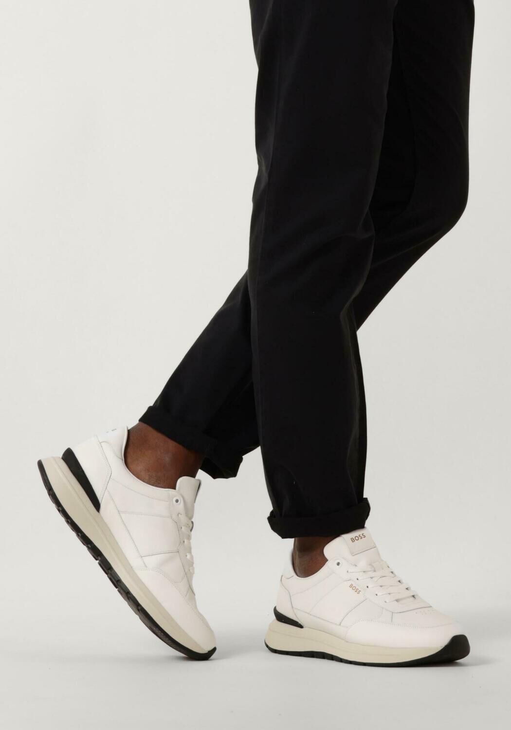 Witte BOSS Sneakers JACE RUNN - large